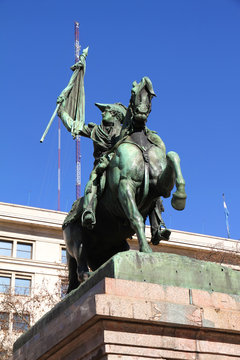 Statue von Manuel Belgrano, Buenos Aires