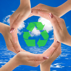 help the earth by Recycling
