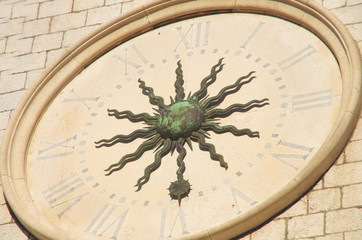 horloge à Dubrovnik