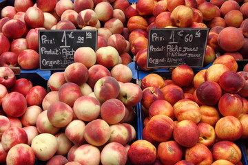 Pfirsiche und Nektarinen