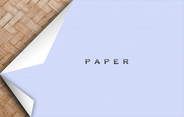 Texture surface of native thai style bamboo wall