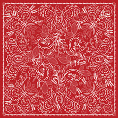 Red Bandana Design