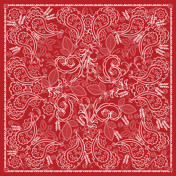 Red Bandana Design