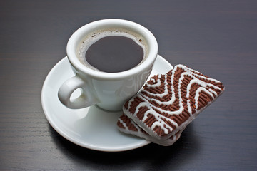 cup of black coffee