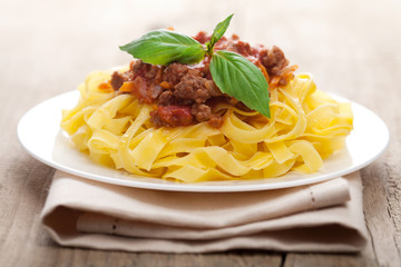 tagliatelle bolognese