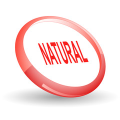 Natural. Vector icon.