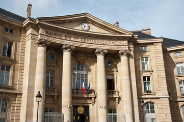 Fototapeta na wymiar Hall of IEM V arrondissement Paryża
