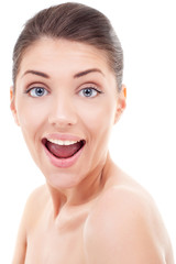 Obraz premium Surprised woman