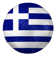 Fototapeta na wymiar 3d rendering of a soccer ball.