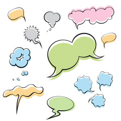 speech bubbles
