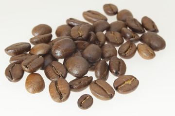 Naklejka premium mehrere Kaffeebohnen