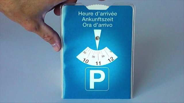 Disque europ&eacute;en de stationnement
