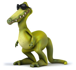 Naklejka premium Dinosaure