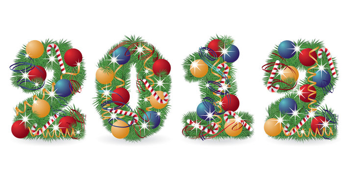 2012 New year banner