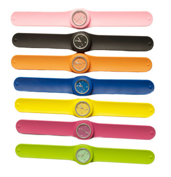 Colorful wrist watch