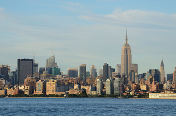 Fototapeta na wymiar Landmark budynków w centrum Manhattanu