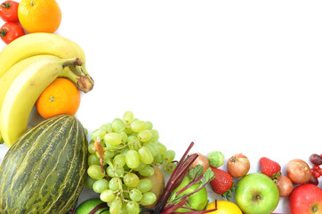 Fruits and vegetables