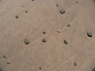 Fototapeta na wymiar textura de arena y piedras
