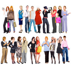 Obraz premium Business Group Workers