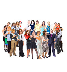 Fototapeta premium Workers Diversity Success
