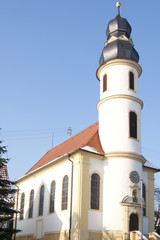 Kirche in Schwarzach - obrazy, fototapety, plakaty