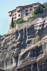 Meteora mountains in Greece