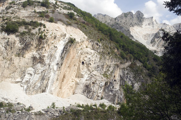 Fototapeta na wymiar Carrara Marble