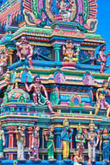 façade temple indien