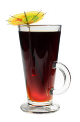 Cup with a cocktail