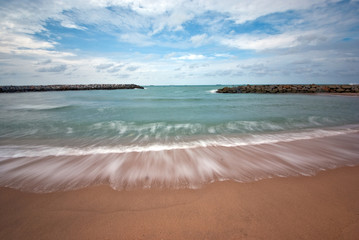 Thai sea and sand beach