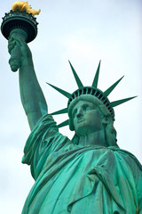 Fototapeta na wymiar Statue of Liberty National Monument, NYC
