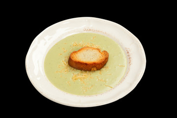 Cream leak soup