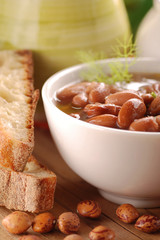 fagioli borlotti lessati - sei