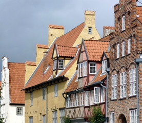 Obraz premium historische Altstadt Lübeck