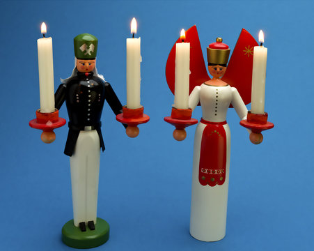 Bergmann und Engel