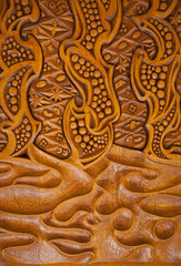 Fototapeta na wymiar Old Wood Carvings
