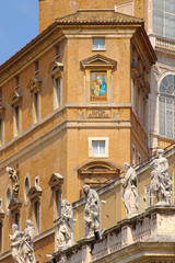 Fototapeta na wymiar Saint Peter's Basilica in Vatican. Italy