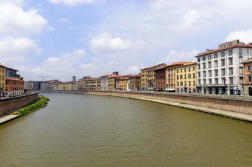 Fototapeta premium Pisa: the Arno river