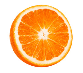 orange isolated on white background