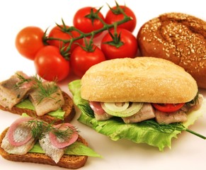 Snack vom Fischmarkt