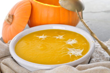 Kürbiscremsuppe