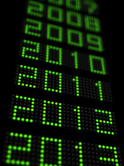 Fototapeta premium New year 2012