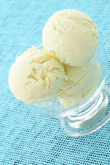 delicious vanilla ice cream