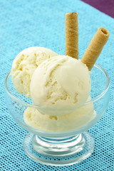 delicious vanilla ice cream © rafer76