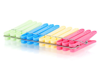 Color clothes-pegs