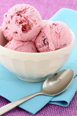 delicious mixed berries ice cream