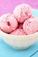 delicious mixed berries ice cream