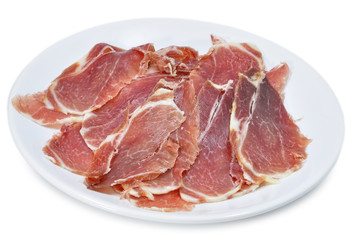 Jamón serrano.
