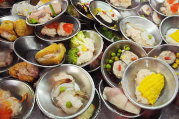 Chinese steamed dimsum