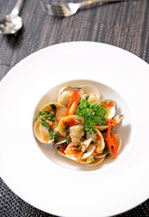 fry mussel